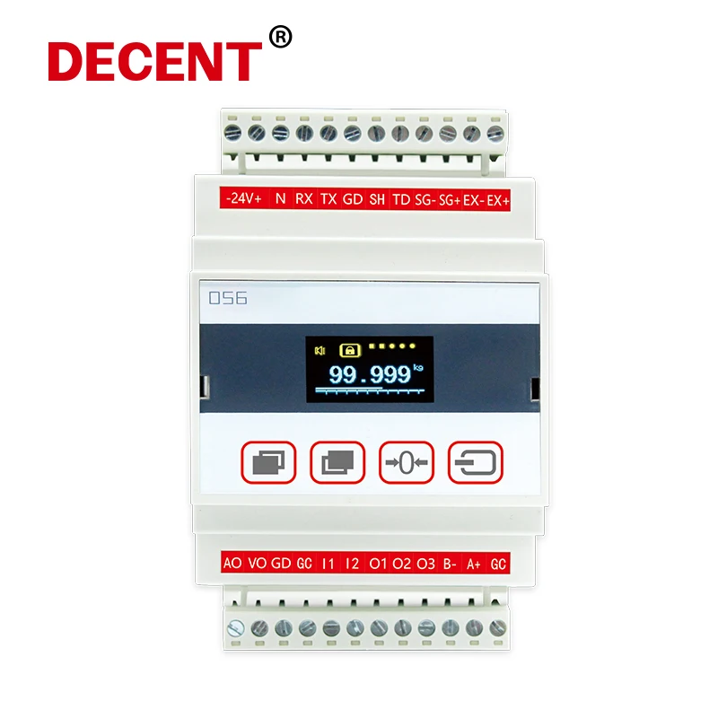 Weighing and force measurement universal display control instrument transmitter automation PLC communication control RS485