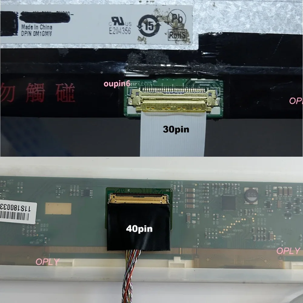 طقم لوحة تحكم 4K 2 USB-C لـ LQ170R1JX42 V.A LQ170R1JX41 3840 × 2400 17 بوصة شاشة لوحة صغيرة HDMI-متوافقة #3