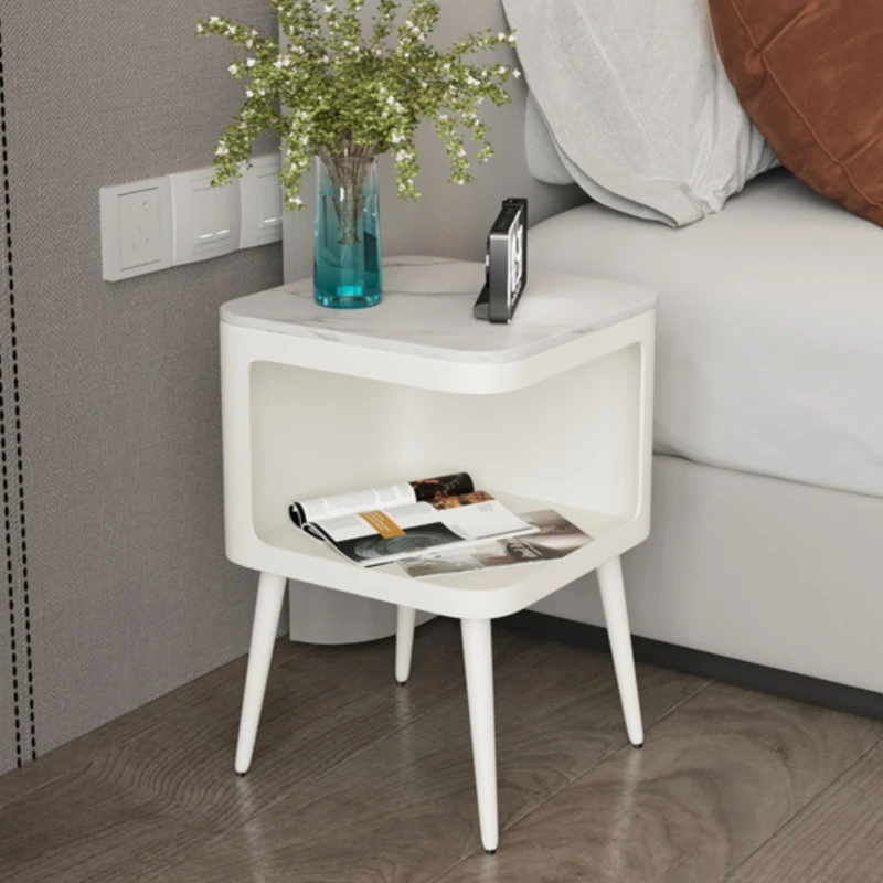 Bedroom bedside bed INS Storage side table metal Mini low table nordic small Sofa side table balcony Cafe table furniture