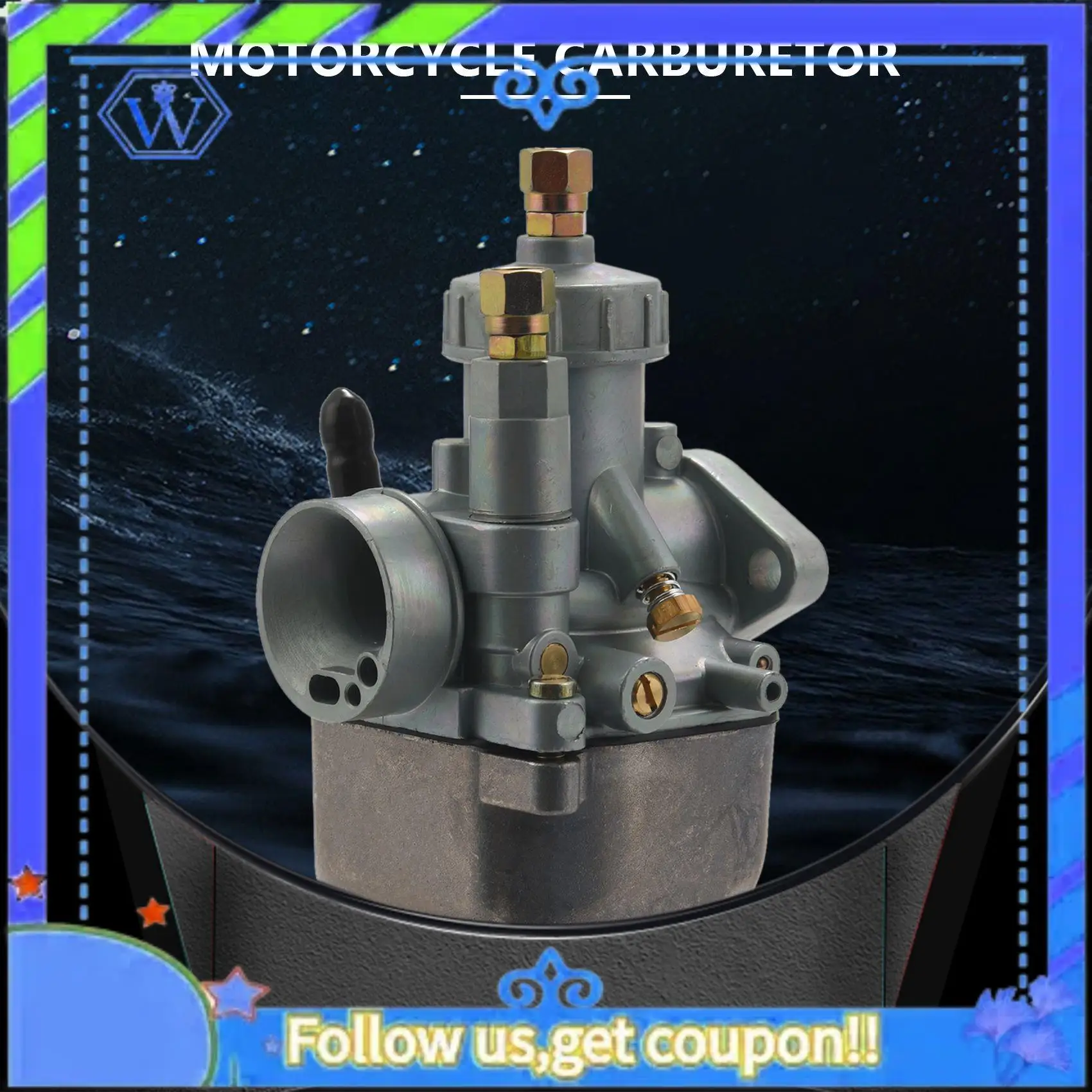 

M46K-Motorcycle Carburetor 16Mm BVF 16N1-11 For Simson S50 S51 S70 Carburetor