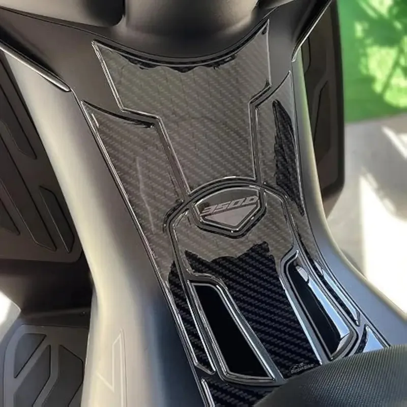 

Защитная накладка на бак для мотоцикла Zontes 350D 2023, наклейки с кожаной глазурью, аксессуары