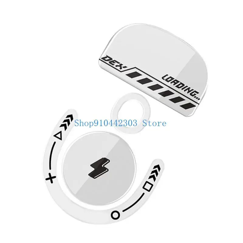 

652F Mouse Skates Feet Rounded Edges Glass Mouse Feet For GPW4 GPROX SUPERLIGHT 2 DEX