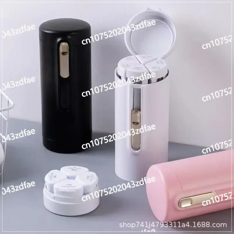 Travel sub-bottling cup-shaped body wash, makeup storage bottle is convenient, press-type lotion sub-bottling