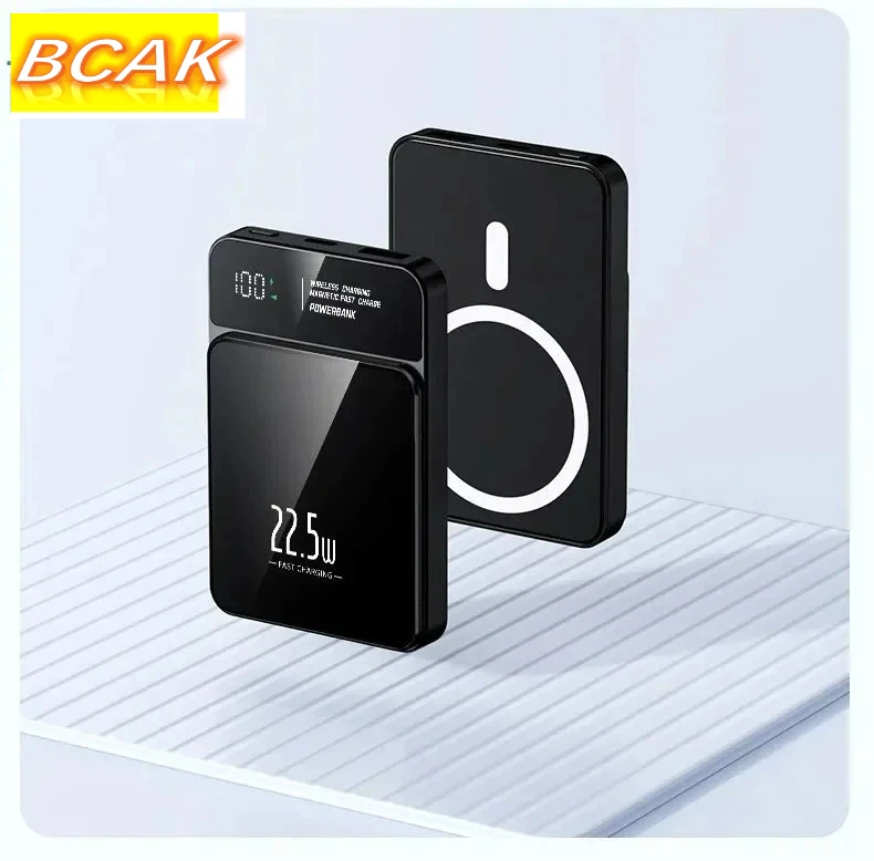 

BCAK Brand New 200000 MAh Outdoor Portable Magnetic Wireless Charging Treasure Magsafe Super Fast Charging Mobile Power Mini