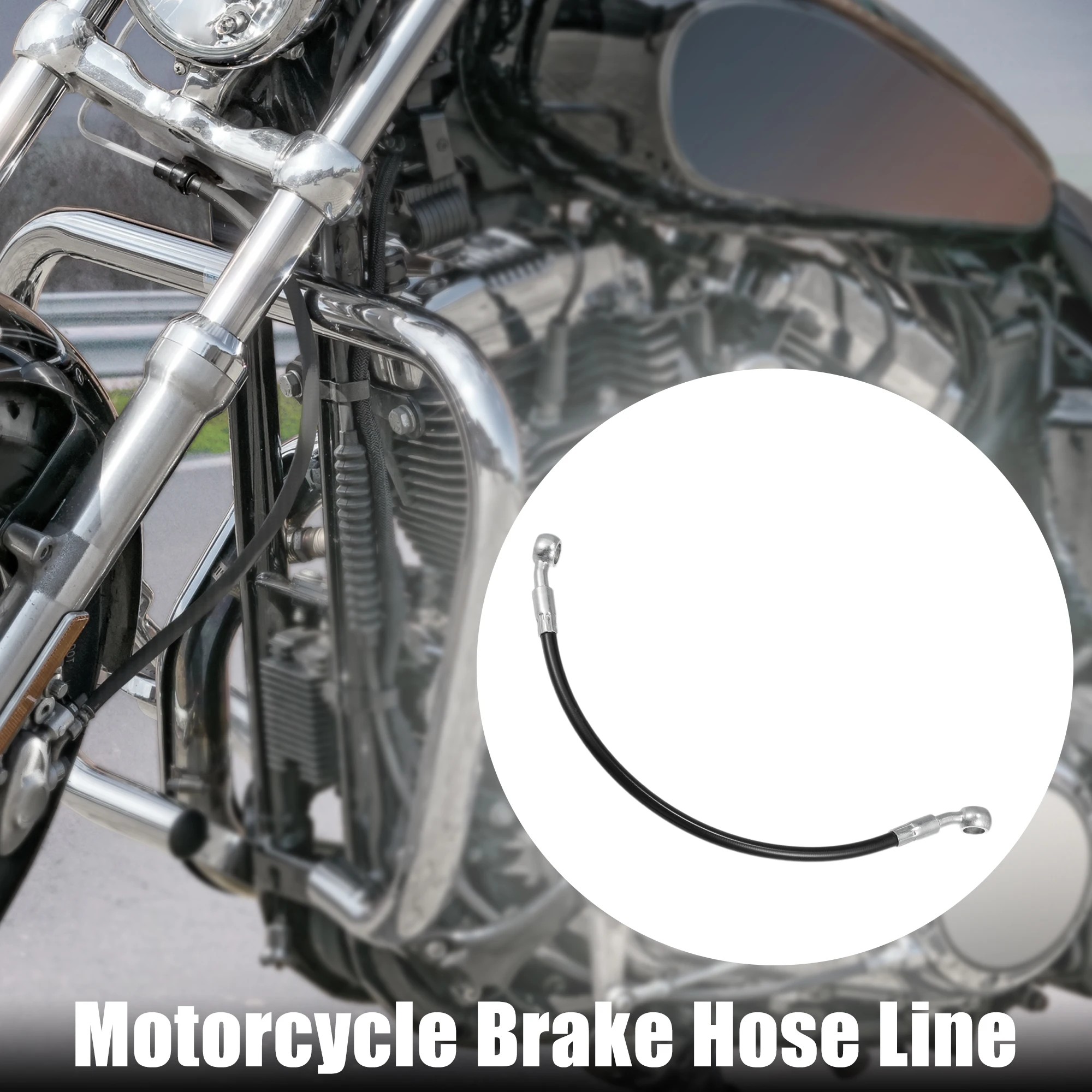 Motoforti 30/50/60/80/90/100/110/150/180/200/220 cm Bremsschlauch Motorrad hydraulische Bremsleitung Ölschlauch Rohr Fahrrad 1 Set – Detail 1