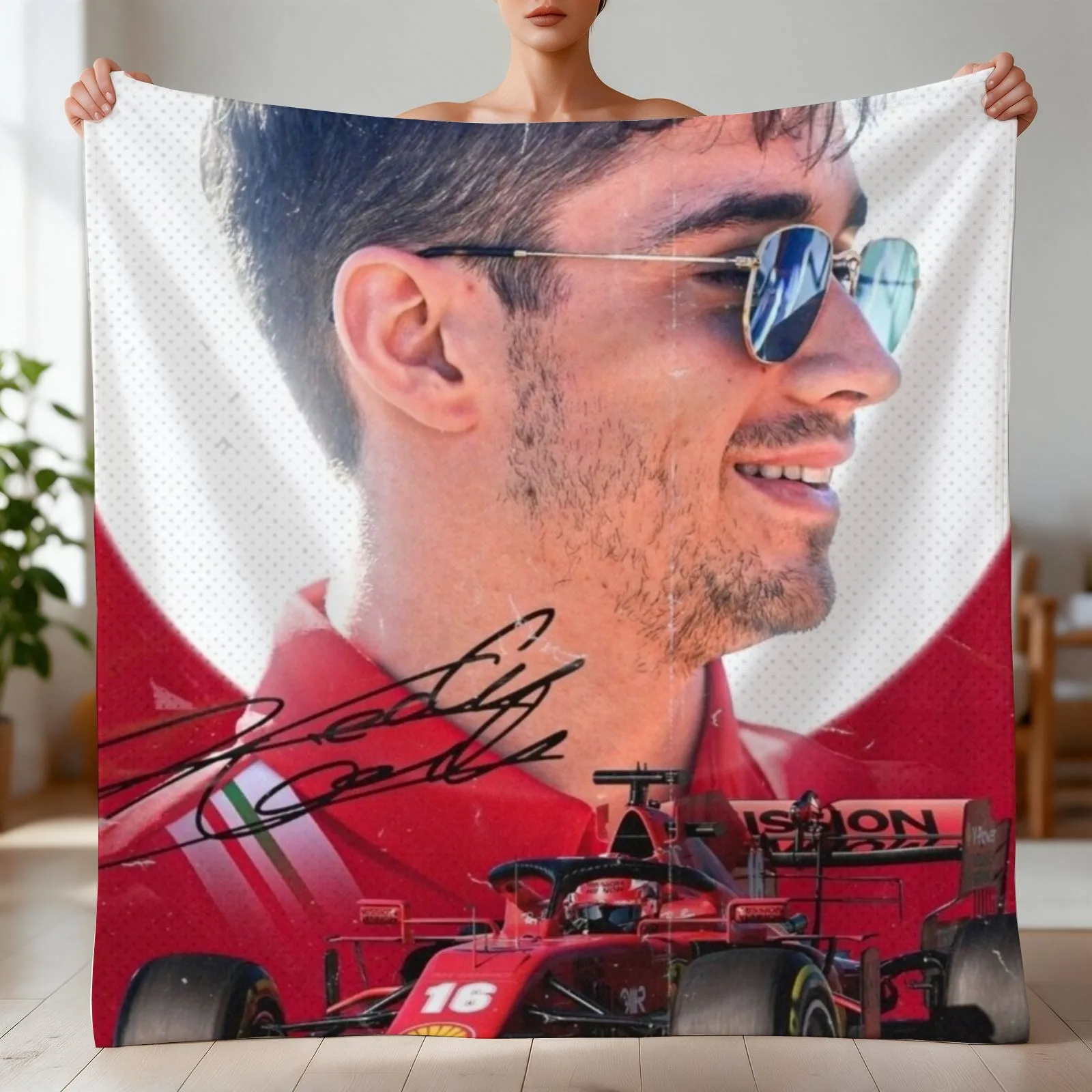 leclerc Throw Blanket for winter Extra Large Throw cosplay anime Blankets