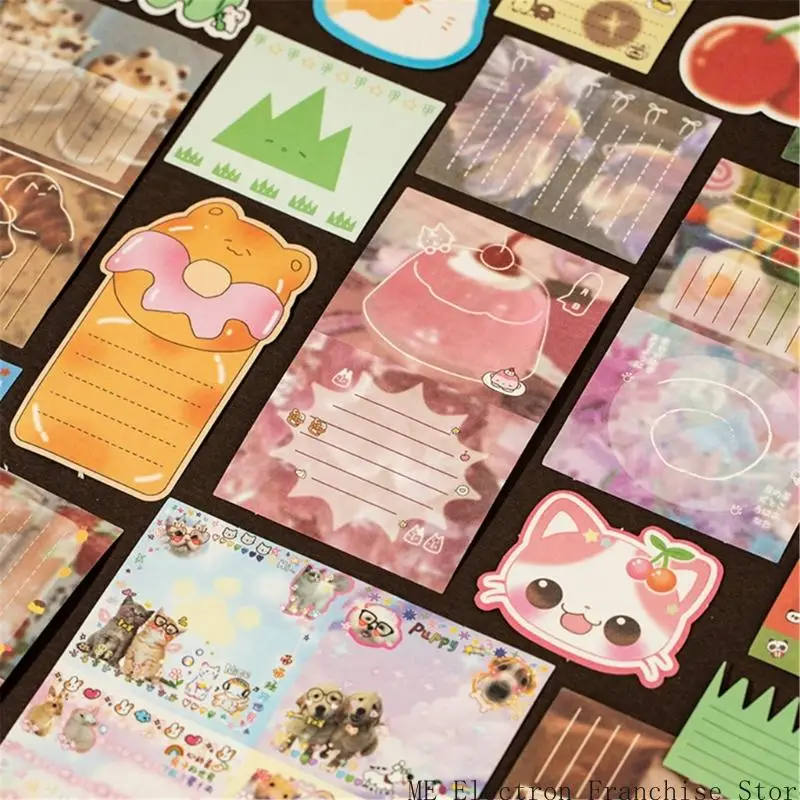 T5EA Cartoon Doodling Note Paper 200 листов примечание Memo Pad ScrapBooking Decorment Paper для скрапбукинга.