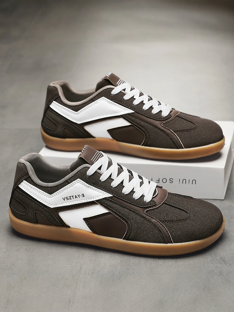Zapatos Deportivos Casuales para Hombre De Xin, Suela Suave, Retro, Versátiles, para el Trabajo y el Tiempo Libre, Suela de Goma, Cuero Mejorado