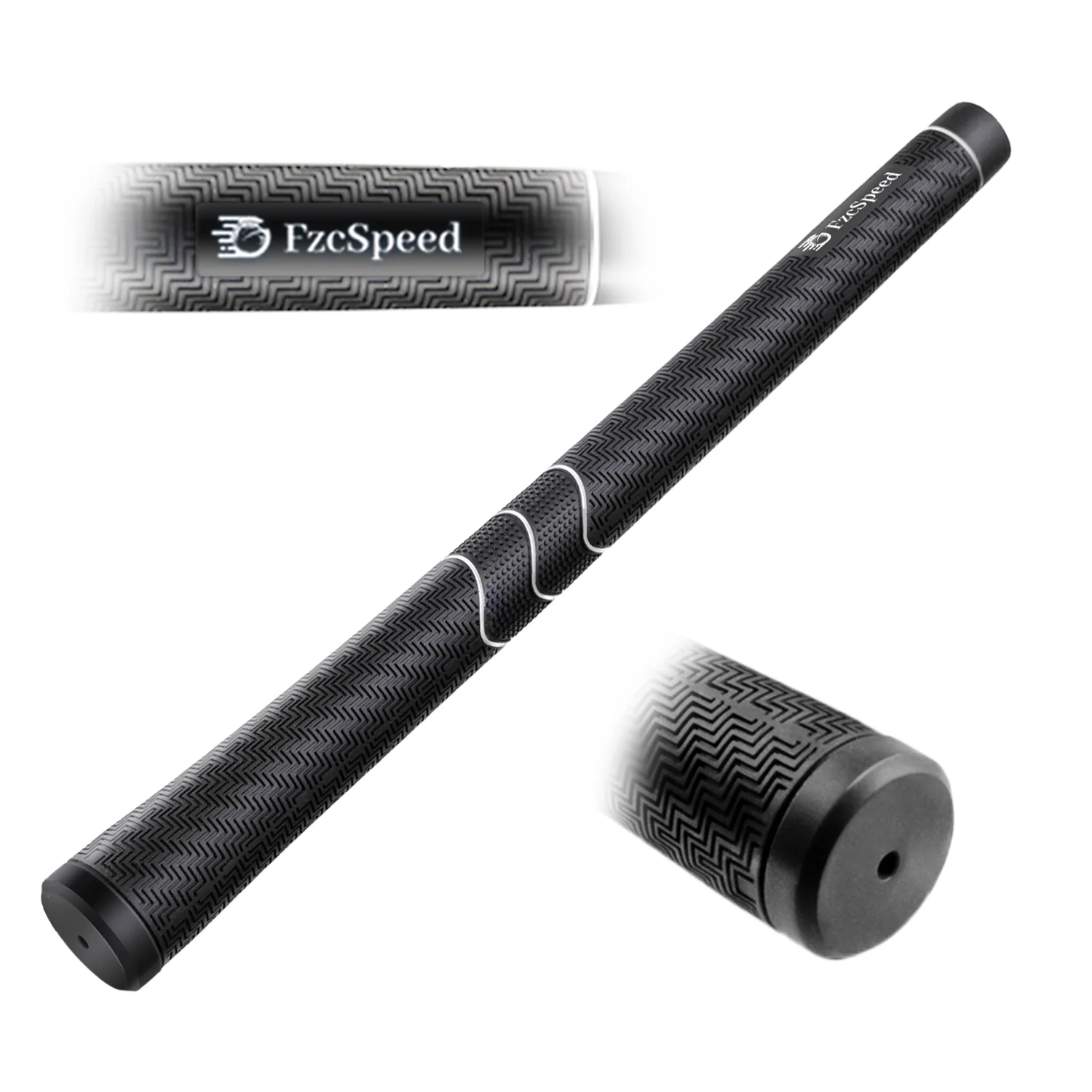 FzcSpeed Golfgriffe Weiche Gummi-Golfschlägergriffe mit Taper-Profil Rutschfest, Atmungsaktiv Standard-Golfzubehör für Männer & Frauen – Detail 14