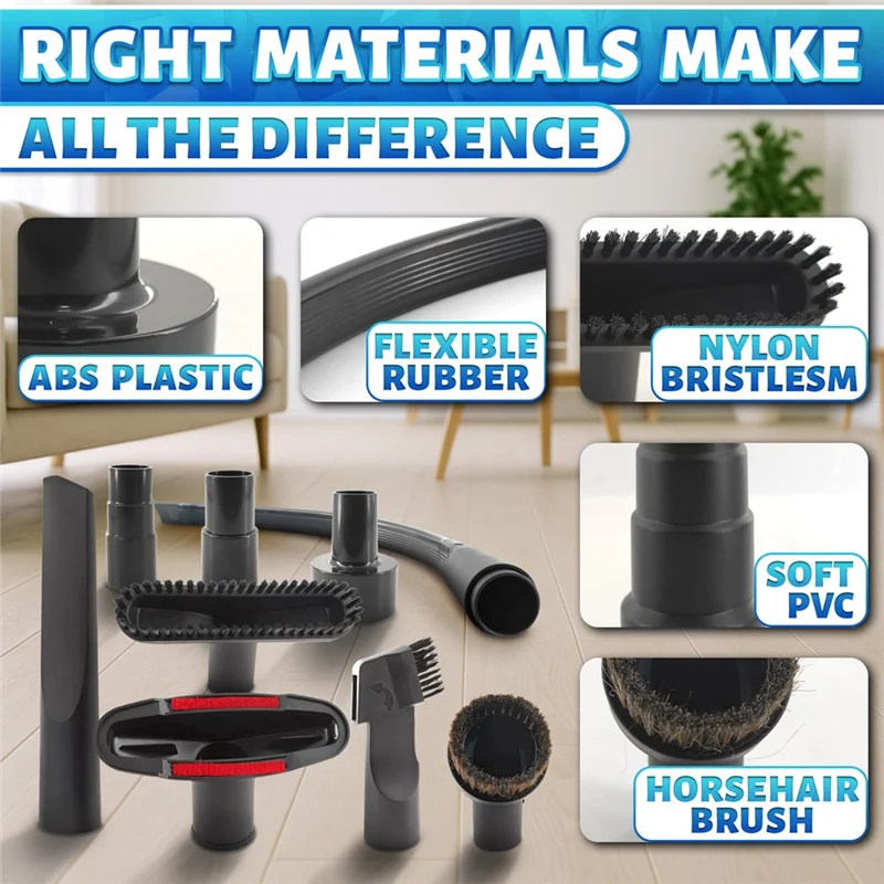 ABRG-แปรงสูญญากาศอุปกรณ์เสริมสูญญากาศอเนกประสงค์สำหรับรถยนต์ บ้าน ทำความสะอาดโรงงาน