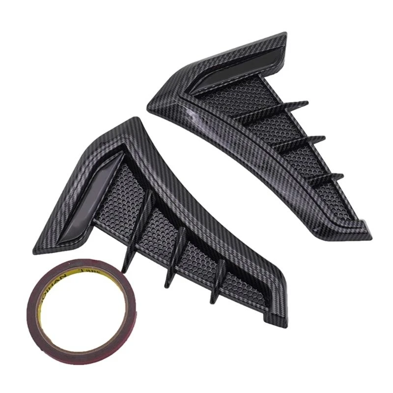 

1PAIR CAR EXTERIORS воздухозаборники боковой вентиляции крышки крышки