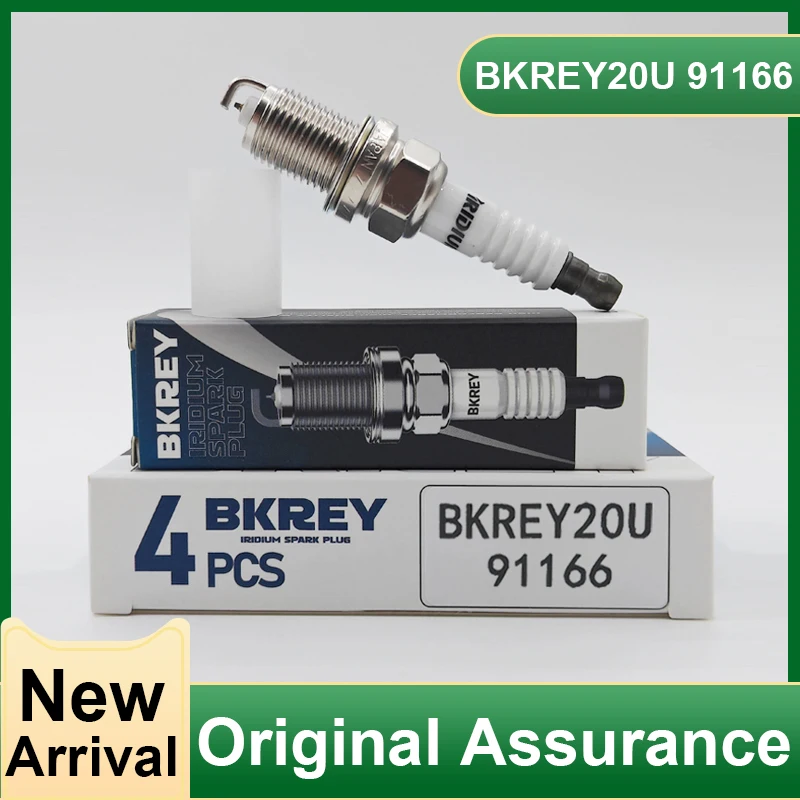 4/20ชิ้นหัวเทียน90919-01166 K20R-U สำหรับ TOYOTA TUNDRA Sequoia 4.7L 2000-2006 3122สำหรับ BKREY20U 91166 9091901166 90919-01243