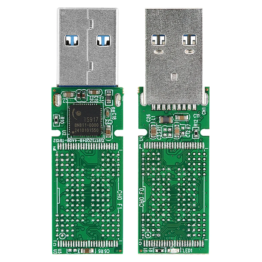 DIY IS917 PCBA für NAND Flash USB 3,0 U Disk Schweißbar TSOP48 BGA132 BGA136 BGA152 Chips USB 3,0 U Disk PCB Haupt Controller – Detail 3