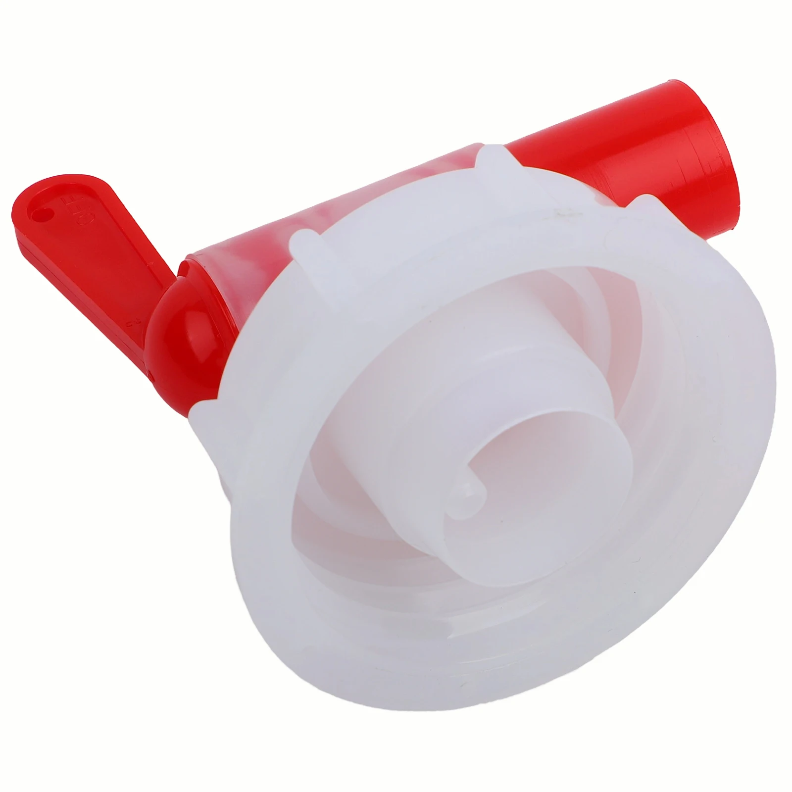 1pc DN61 61mm Horticultural Plant Nutrient Solution Faucet Red White Plastic Gardening Nutrient Solution Faucet Home Garden Tool