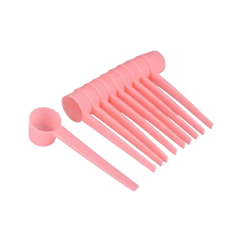 10Pcs New 5g Measuring Spoons PP Plastic Reusable Powder Scoop Easy Measuring Coffee Scoop Kitchen Gadgets