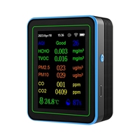 HOT SALE Tuya Wifi 12 In 1 Air Quality Monitor Multifunction PM2.5 AQI PM1O HCHO TVOC CO CO2 Screen Display Air Detector