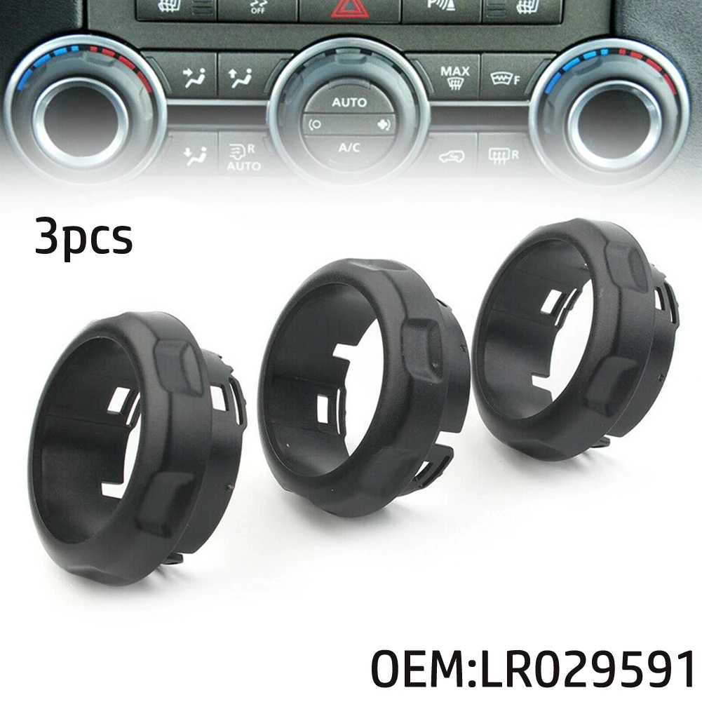 For Sport LR029591 AC Swicth Knob Trim Reliable Fittings 3X Stable Performance Anti-rust Colorfast Parts