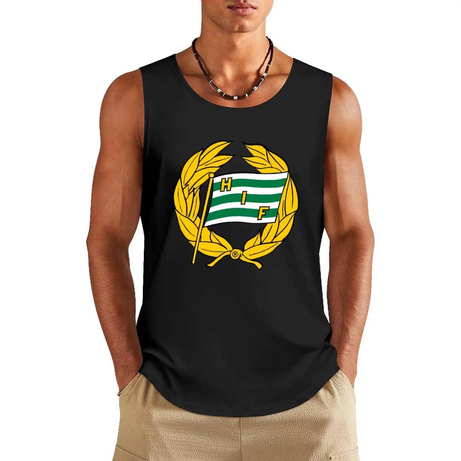 

Hammarby IF Tank Top bodybuilding for men basketball clothing Men's singlets