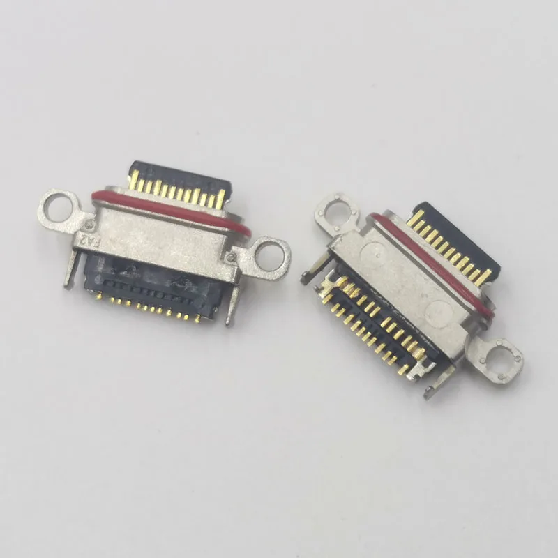 1-10Pcs USB Connector Plug Charger Charging Dock Type C For OPPO Find X X2 Pro X2Pro X3 X3Pro Reno 10X Zoom CPH1919 Jack Contact