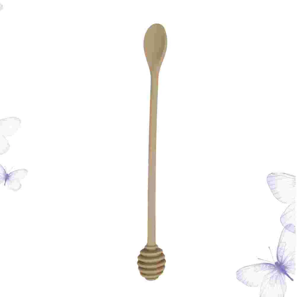 

Honey Stirring Spoon Mixing Stick Long Handle Spoon Dipper Honey Stick Supplies Honey Kitchen Tools Random Color