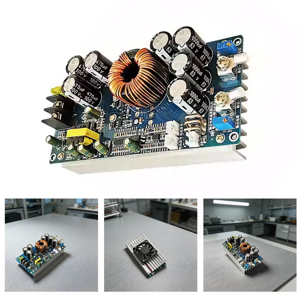 

Мощный модуль понижающего преобразователя постоянного тока 800 Вт, 30 А, регулируемый, 20–70 В, для измерительных приборов и аксессуаров