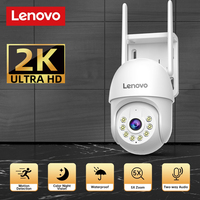 Lenovo 2K HD Smart Wifi PTZ Camera Outdoor Auto Tracking Color Night Vision ONVIF CCTV IP Camera Security Video Surveillance Cam