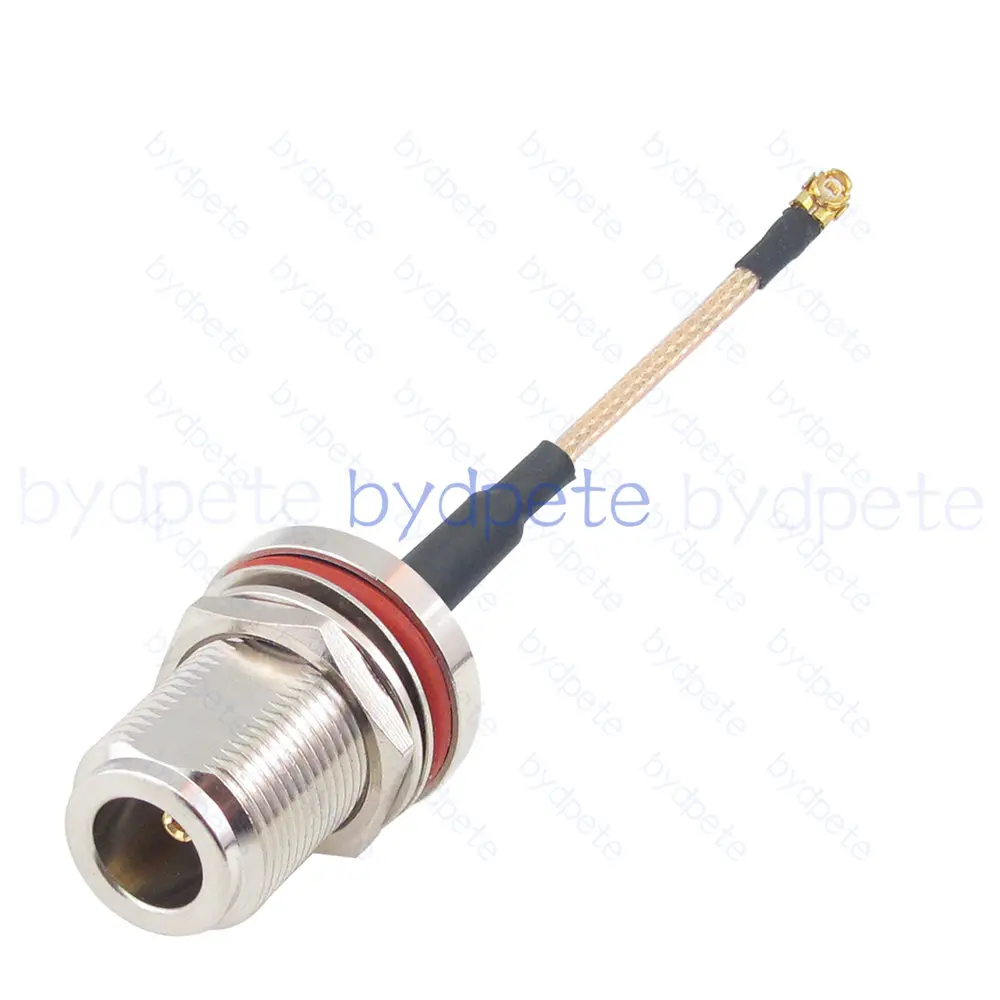 UFL U.FL IPX IPX1 Plug to N Female Bulkhead Waterproof H-cut RG178 Coaxial Cable Pigtail Koaxial Kable RF 50ohms Wifi Antenna
