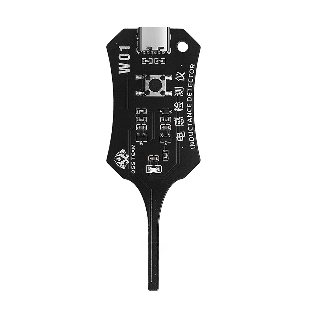 OSS W01 Type-C Inductie Tester Moederbord Coil Tester voor Mobiele Telefoon Component Foutdetectie en Diagnose Reparatie - afbeelding 2