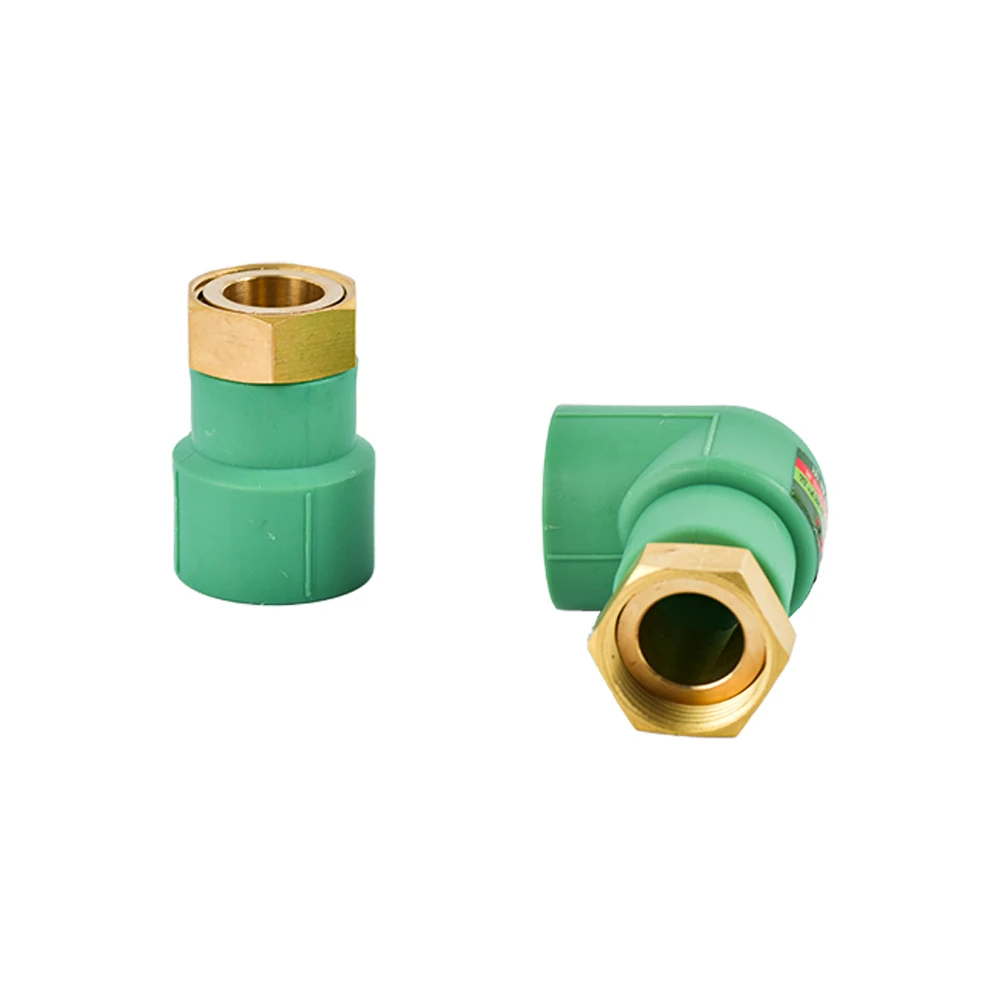 3/4 1 inch  Brass Female Live Connection 20 25 32mm Water Pipe Hot Melt PPR Accessories Pipe Fittings Connector