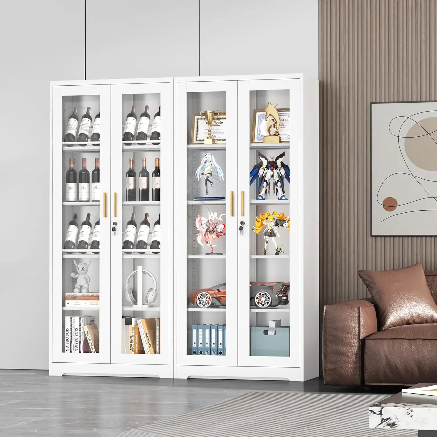 #12 Glass Display Cabinets Comparison Guide