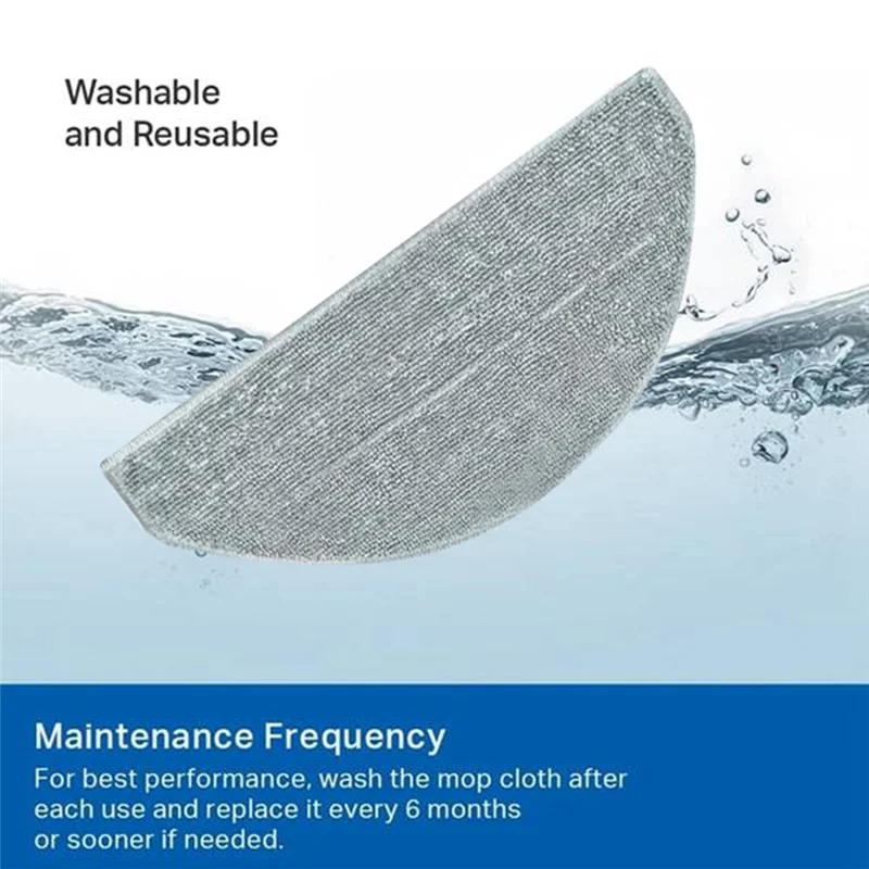 ABVI-สําหรับ Lydsto R1 Edge/R1D Edge/Miwhole M9 Lite/Roidmi Eve Rook/ Eve Rook S สูญญากาศสิ่งที่แนบมา Hepa Filter Mop แปรงด้านข้าง