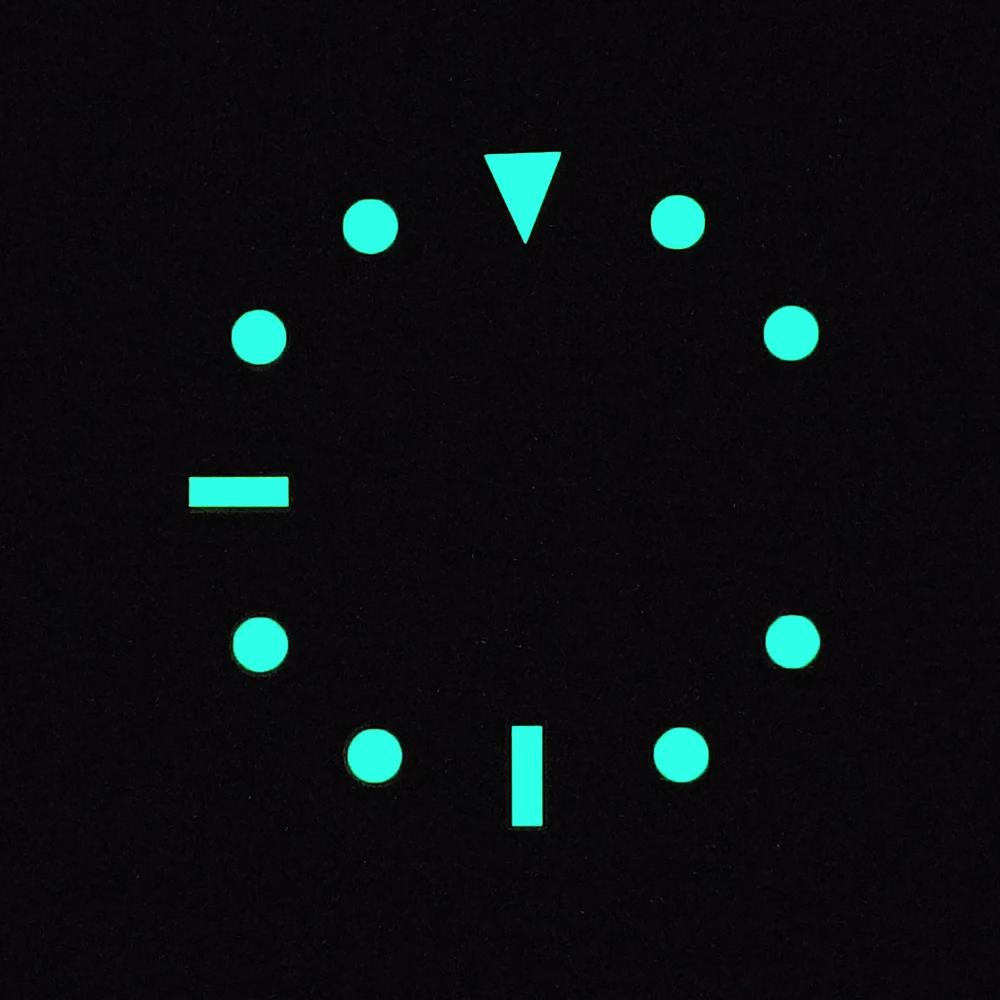 NH35 Watch Accessories Fit for NH35 Dials 28.5mm Dial Index Watch Repair Tool Replacement Parts Blue Green Light Index NH35 Dial