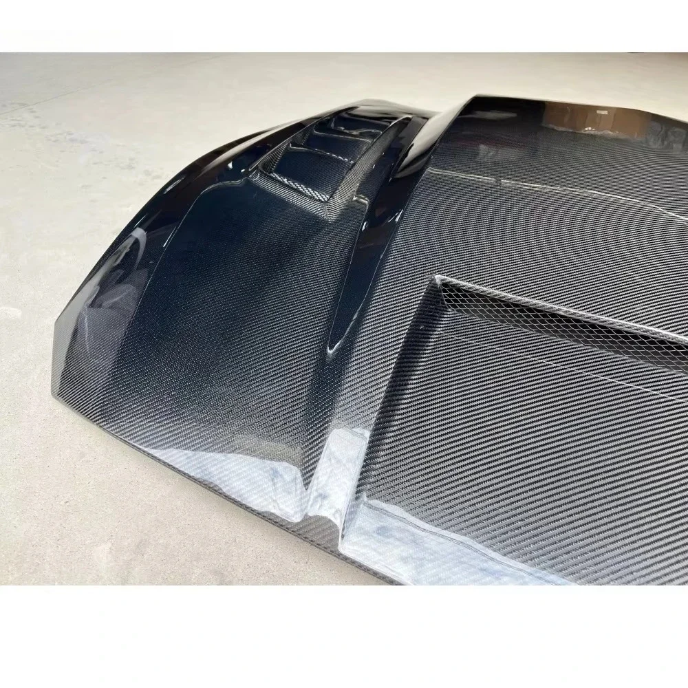 S650 Mustang TF Style Carbon Fiber Hood for Mustang Gen7 S650 2024+