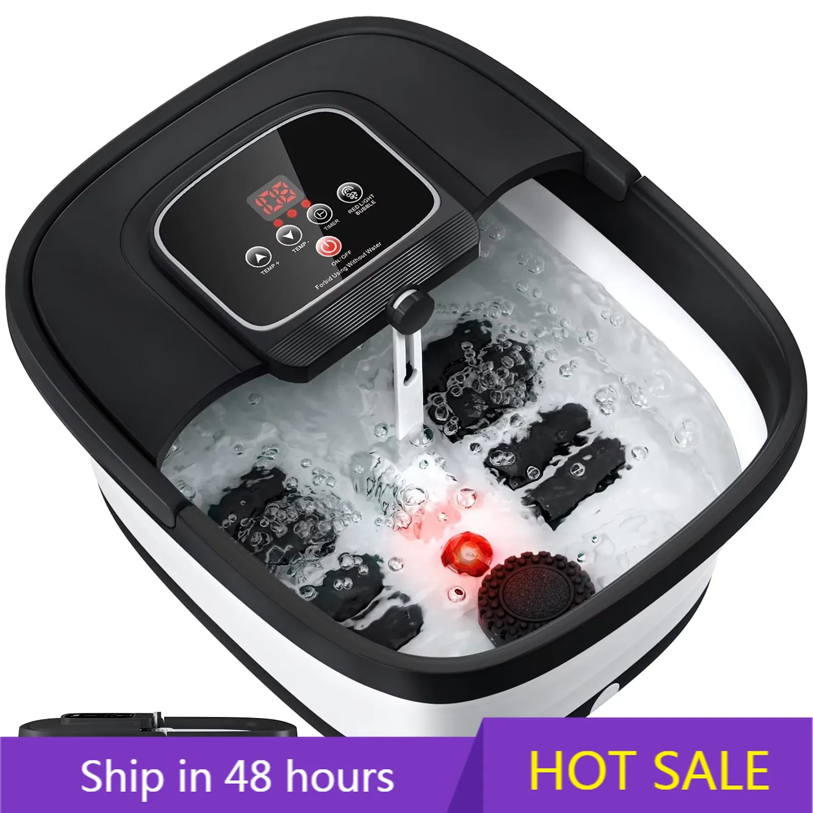 

YTYIN портативный педикюр, здравоохранение, электрический спа-ванна для ног, массажная раковина для ног