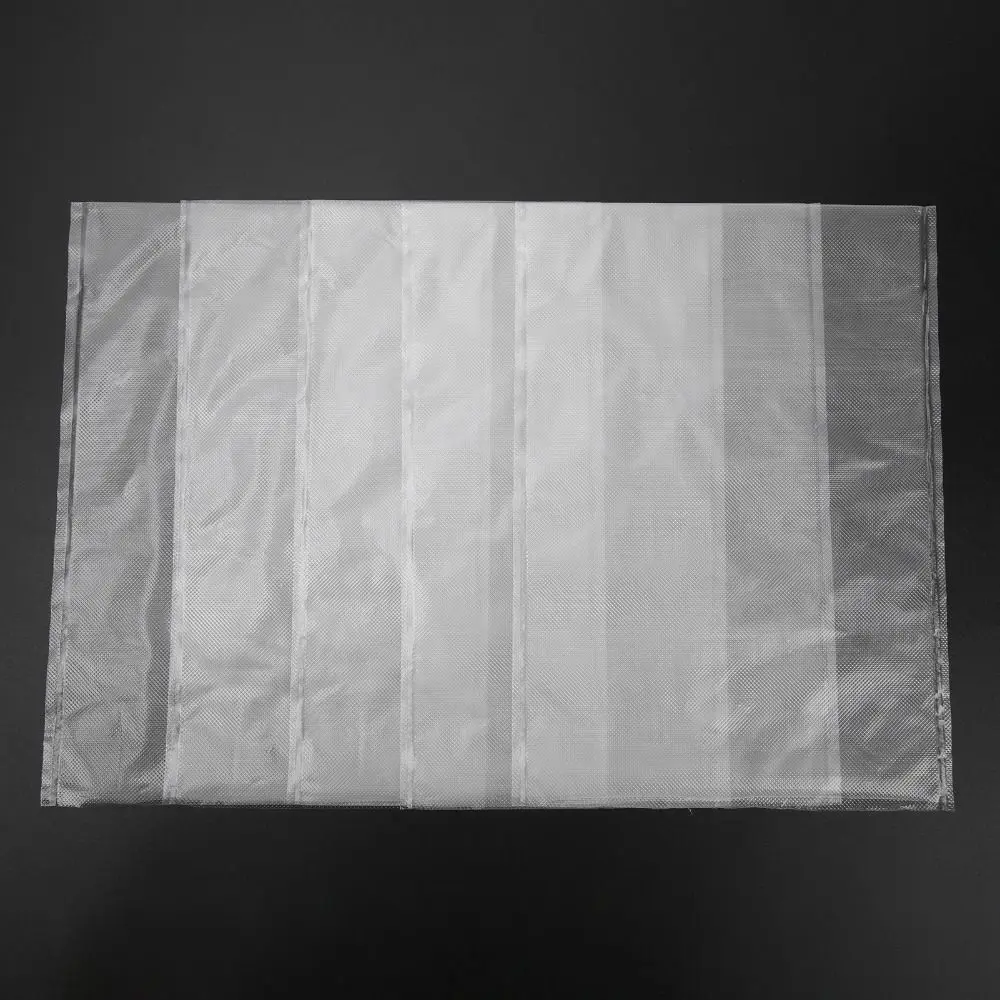 100 Stück Tragbare PVA-Wasserlösliche Beutel 7*14cm/17*20cm Leichtgewichtige Karpfenangel-Beutel Schmelzbare Angelköder-Beutel Angelzubehör