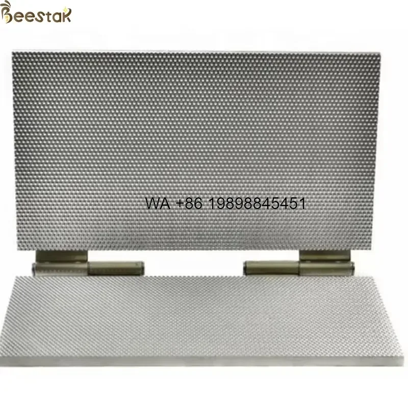 Wmwmnu for Hand Notebook Pressure Bee Wax Mold Manual Embossing Aluminum Alloy Casting Mould Portable Embosser Beeswax