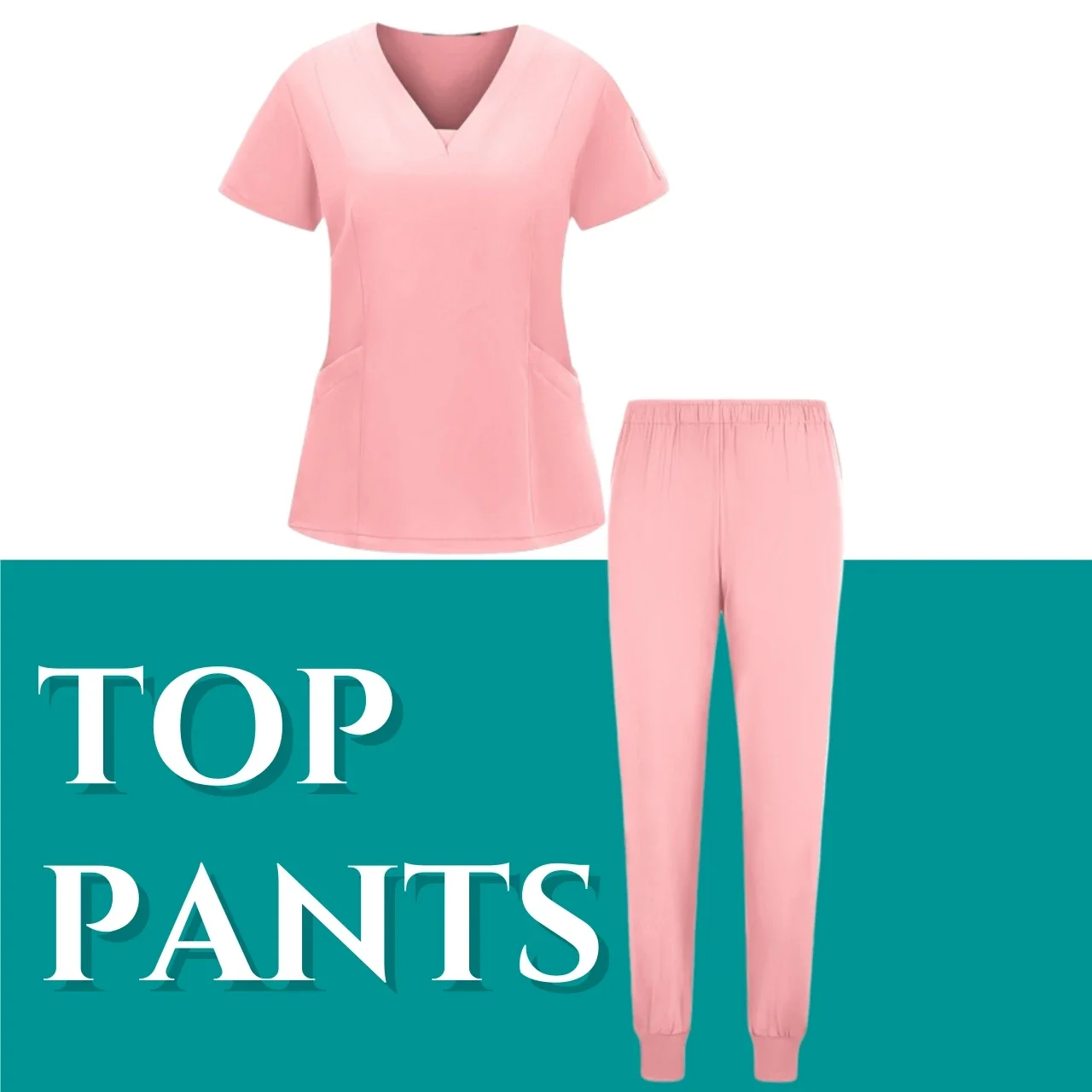 Surgical Uniforms Woman Nurse Uniforms Short Sleeve Top Scrubs Jogger Pants Medical Scrubs Set Casual Uniformes Surgery Workwear