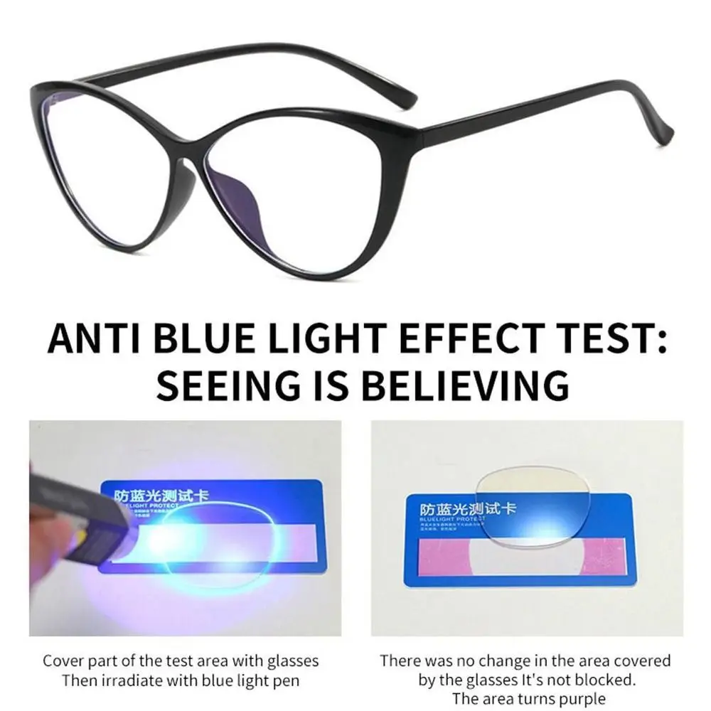 Portable Blue Ray Blocking Anti-Blue Light Glasses Ultralight Eye Protection Computer Goggles PC Square Eyeglasses Office