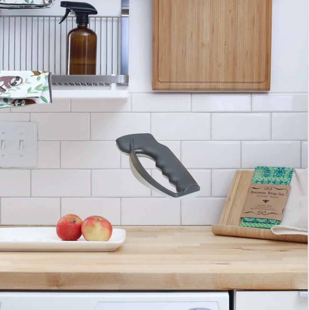 

Manual Knife Sharpener - Quick & Convenient Whetstone Blade Sharpener for Kitchen Tools, Durable Household Sharpening Tool