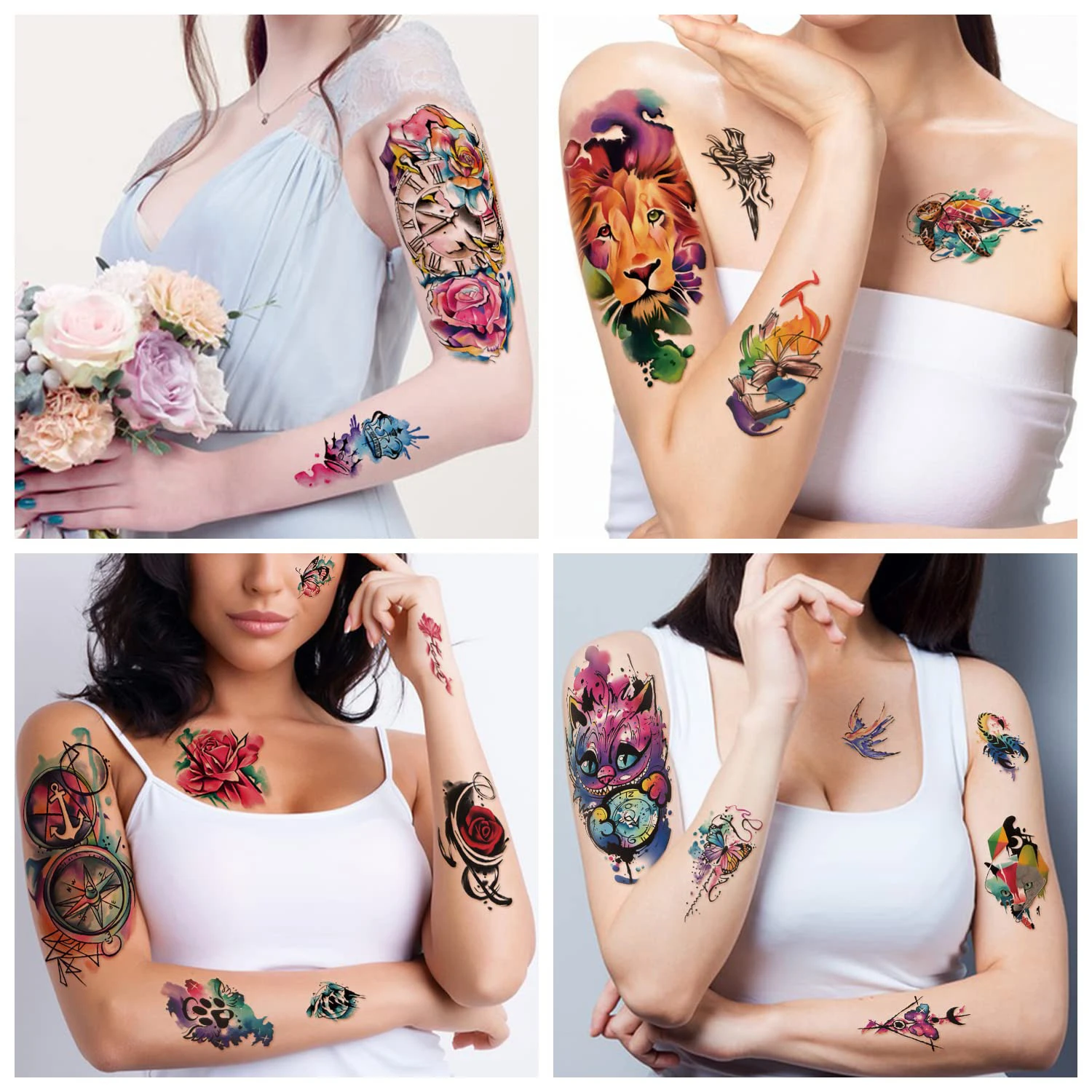 A4 Size For Laser&Inkjet Printer Printable Transparent Tattoos Printing Paper Transfer Paper Temporary Tattoos Sticker