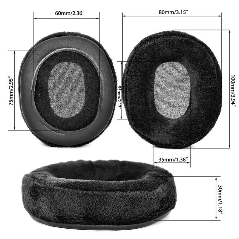 770D velor bantalan telinga bantalan penutup earpads penggantian untuk headset SE-M521 SE-M521