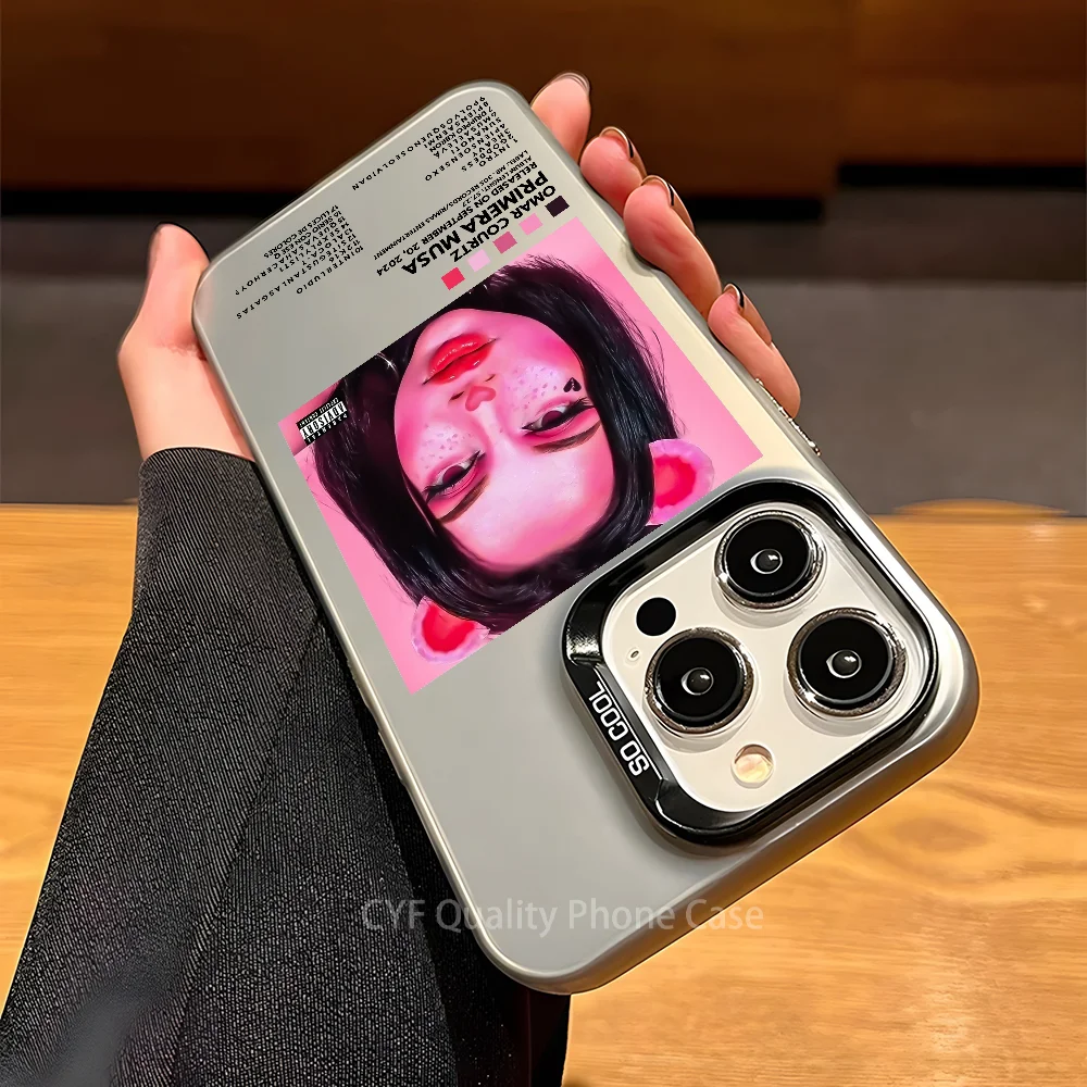 PRIMERA O-Omar C-Courtz album Phone Case For Apple 11 12 13 14 15 16Pro Max Plus Protect Plating Phone Cover