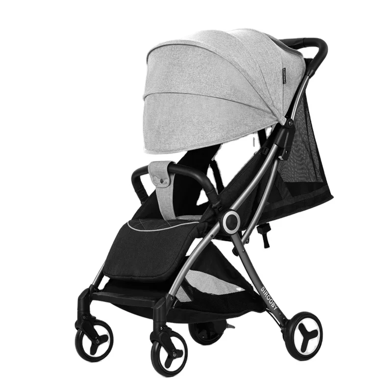 New Design One-step Folding and Opening Baby Pram, European Lightweight Travel Baby Stroller