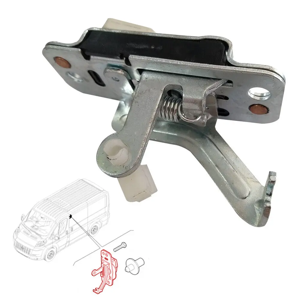 قفل باب منزلق للسيارة يمسك الجانب الأيسر العلوي الأبيض المعدني لشركة فيات بيجو الملاكم سيتروين التتابع MK3 OEM53302309 اكسسوارات السيارات