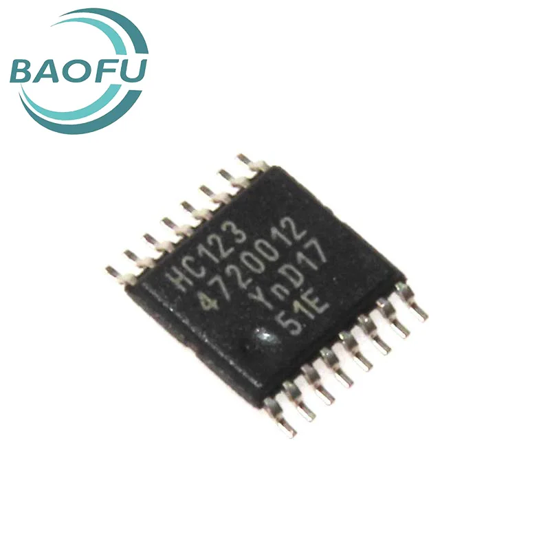 Newly imported original 74HC123PW TSSOP16 dual triggered single stable multi harmonic oscillator