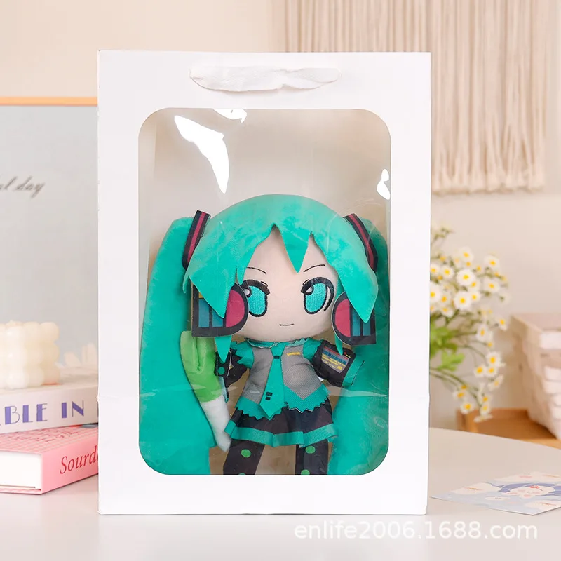 Sega Miku Fufu Pluche Pop 16e Verjaardag Herdenkingseditie Schattig Anime Verzamelbaar Verjaardagscadeau voor Meisjes Valentijnsdag - afbeelding 1