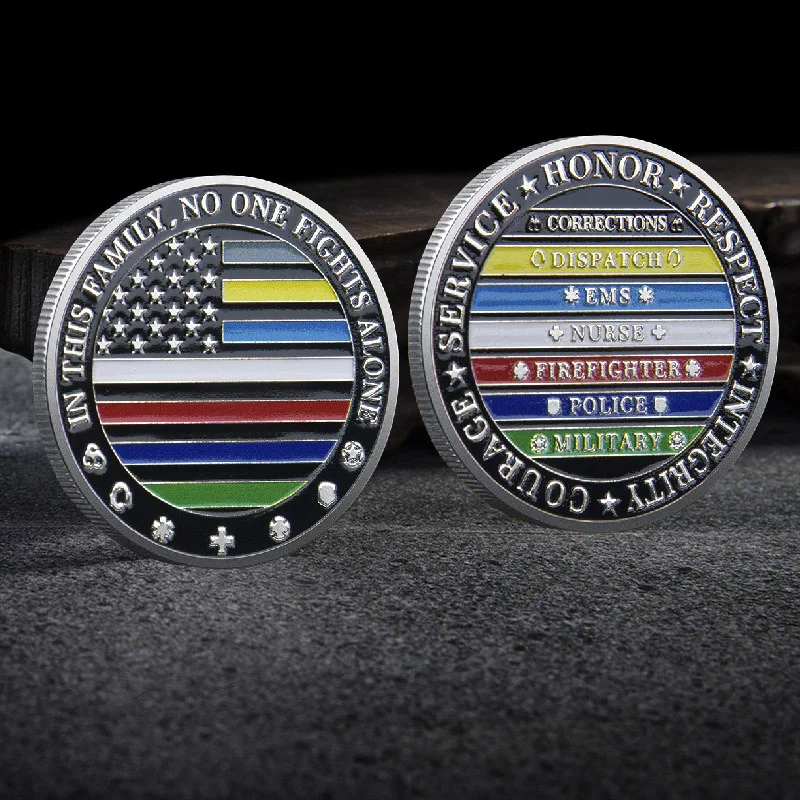 Thin Line First Responder Challenge Coin