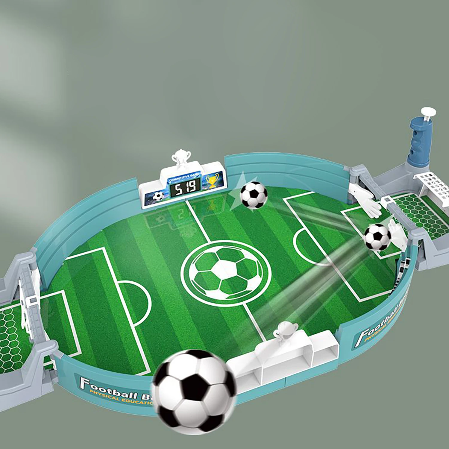 

Children's table football two player battle toy, table football field game parent-child puzzle interactive toy manual