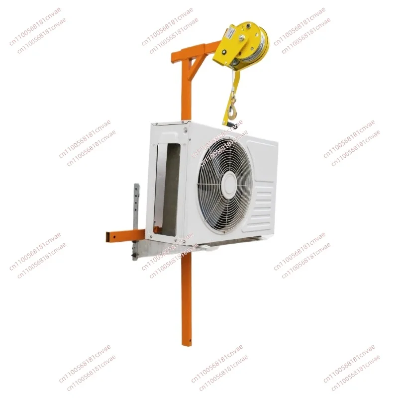 Air Conditioner Hoist Lift, Hand Crank Winch AC Installation Lifter for Outdoor Unit Bracket Repair Disassembly Tool