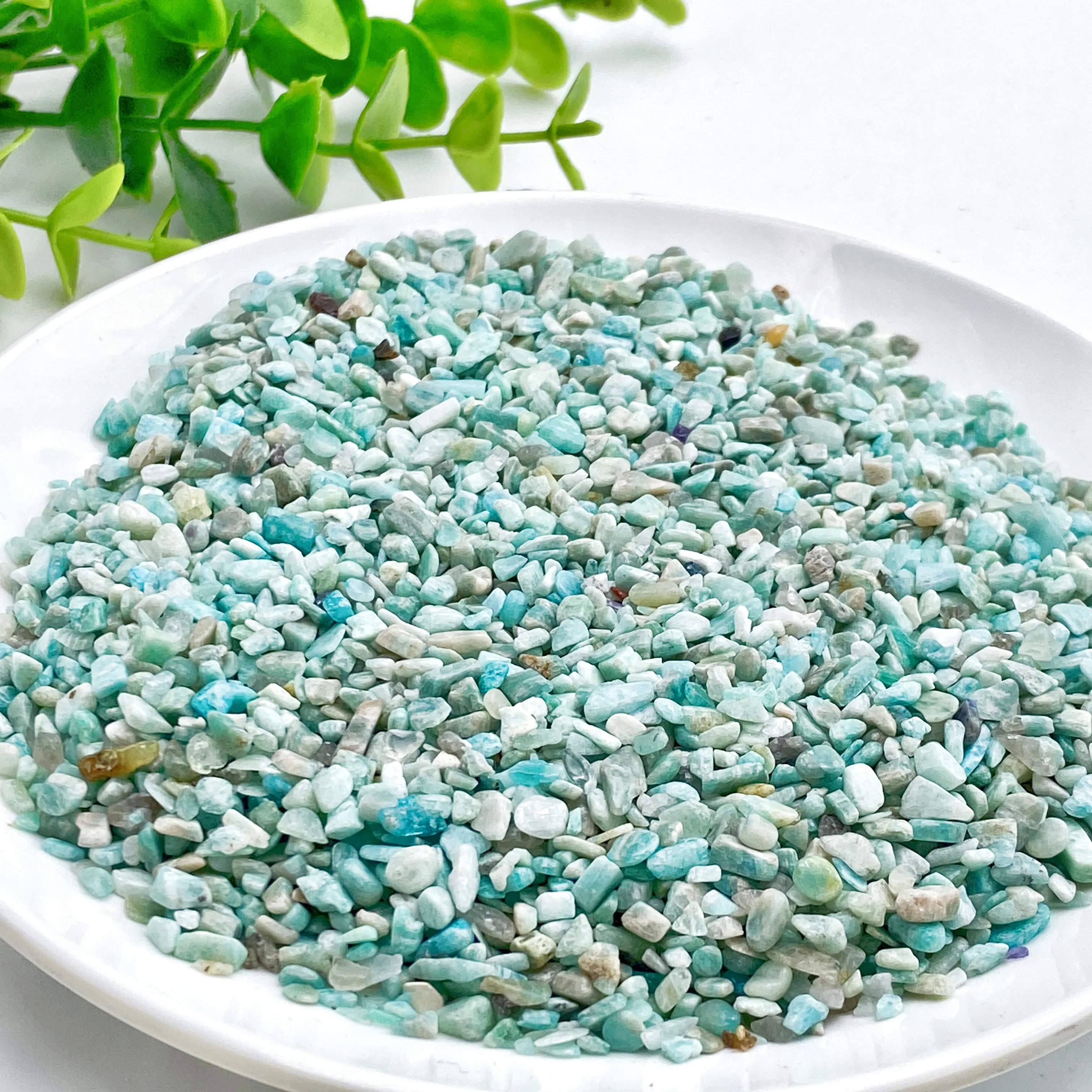 50 g/100 g/Beutel Naturstein Amazonit Material Kristall Kies Stein Chips Erz Mineralien Reiki Probe Edelsteine Aquarium Dekor